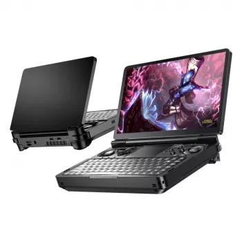 Laptop GPD WinMini HX370 — 7 Zoll FHD 120Hz Touch, AMD Ryzen AI 9 HX370, 32GB DDR5, 2TB NVMe, Radeon 890M, Win 11, Schwarz