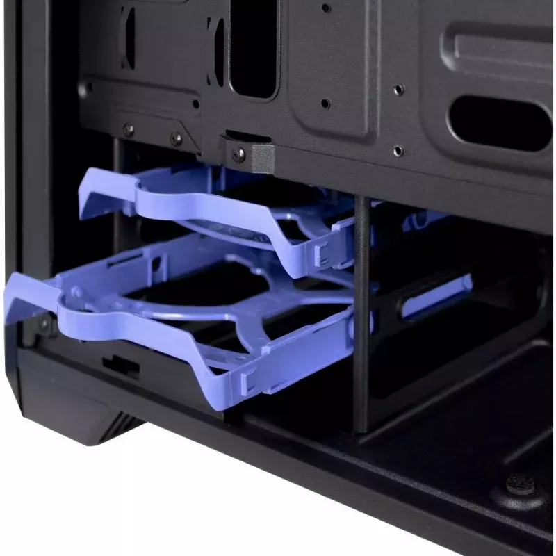PC-Gehäuse Inter-Tech H-606 Micro Tower Schwarz