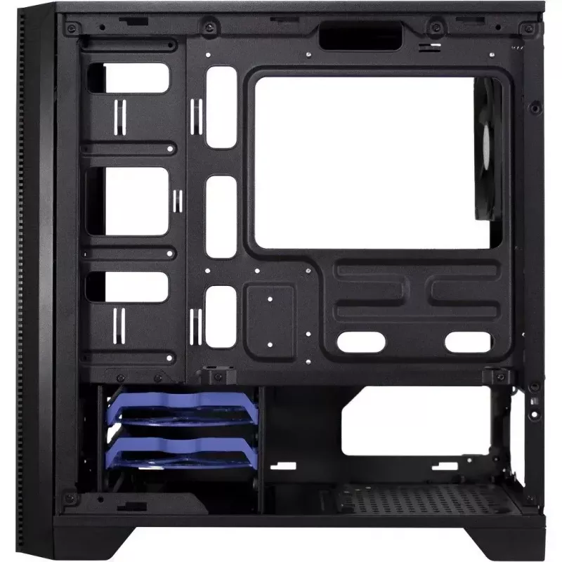 PC-Gehäuse Inter-Tech H-606 Micro Tower Schwarz