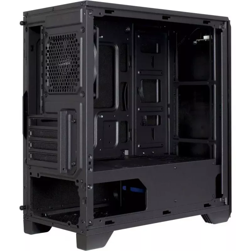 PC-Gehäuse Inter-Tech H-606 Micro Tower Schwarz