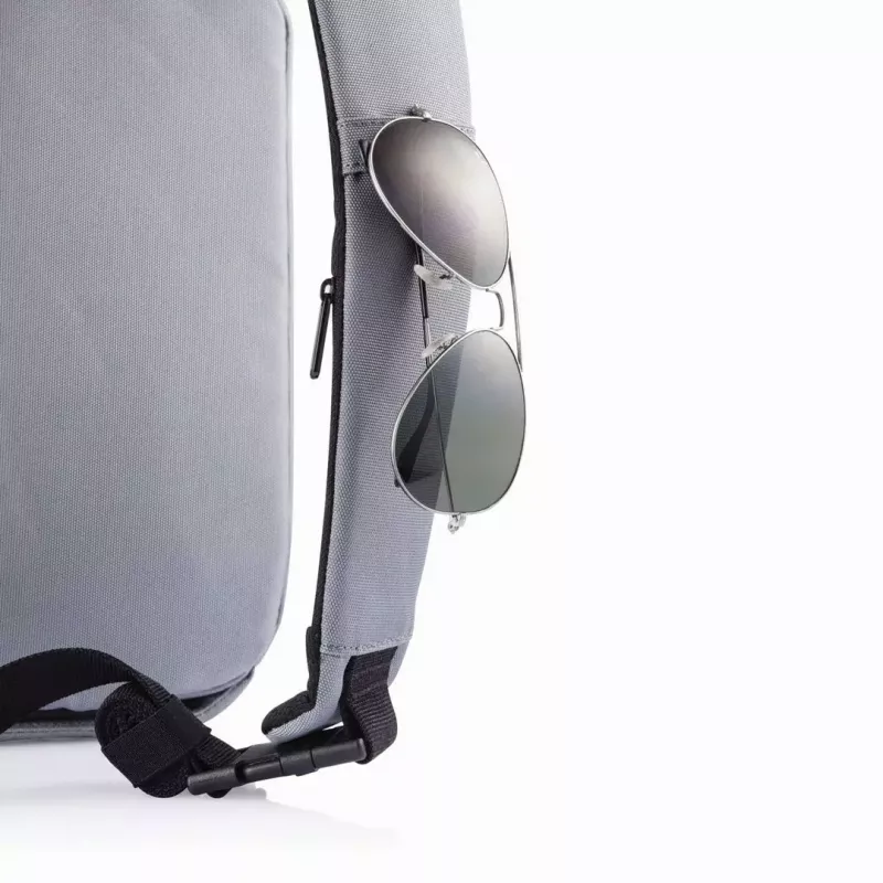Anti-Diebstahl-Rucksack XDDESIGN Bobby Sling Grau — leicht, wasserabweisend, als Umhängetasche tragbar