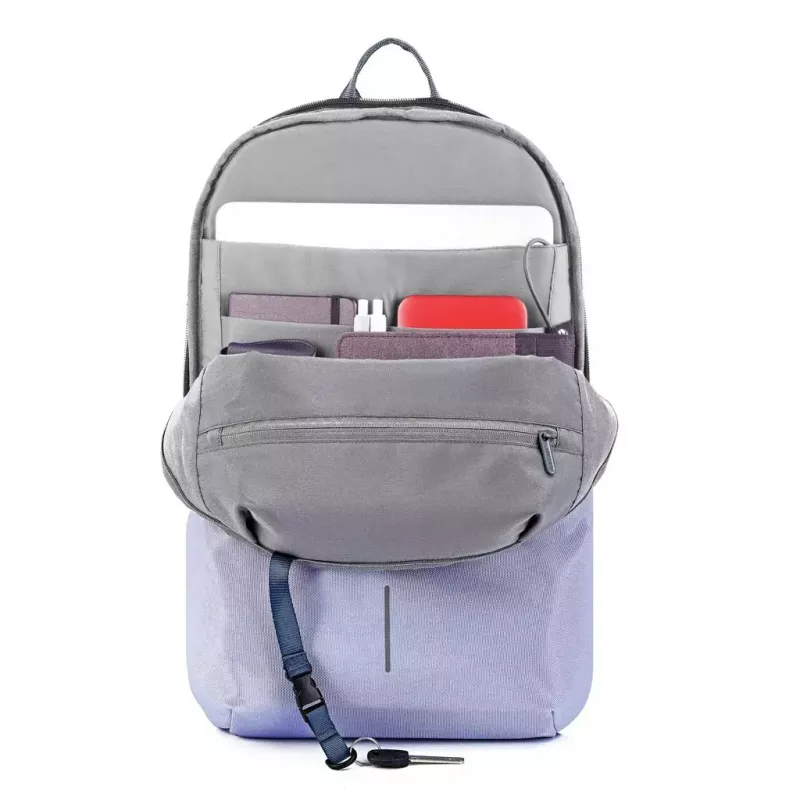 XDDESIGN Anti-Theft Backpack Bobby Soft – Lavendelgrau, diebstahlsicherer urbaner Rucksack P705.992