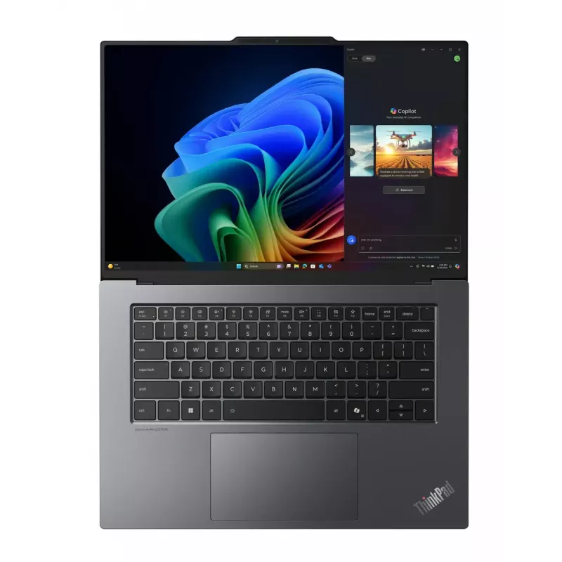 Laptop Lenovo ThinkPad X9-15 Gen 1 Copilot+ PC — Intel Core Ultra 7 258V, 15,3 Zoll 2,8K Touch, 32 GB, 1 TB SSD, Wi‑Fi 7, Windows 11 Pro, Grau