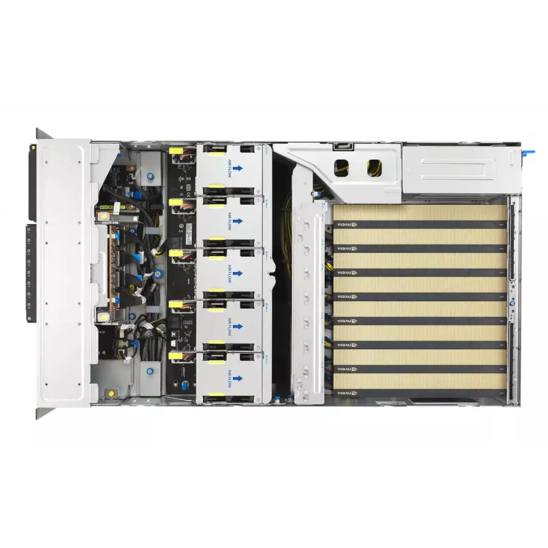 Rack-Server ASUS ESC8000A-E13P (4U) — LGA 6096, AMD EPYC, bis zu 3 TB DDR5, 24 DIMM, 3200W PSU, 10GbE