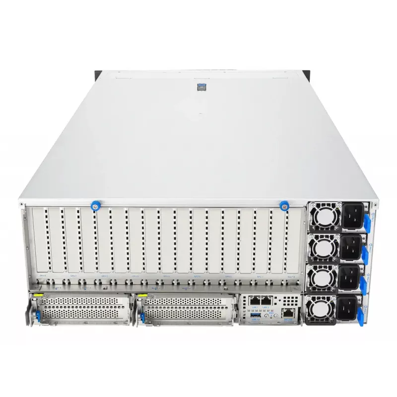 Rack-Server ASUS ESC8000A-E13P (4U) — LGA 6096, AMD EPYC, bis zu 3 TB DDR5, 24 DIMM, 3200W PSU, 10GbE