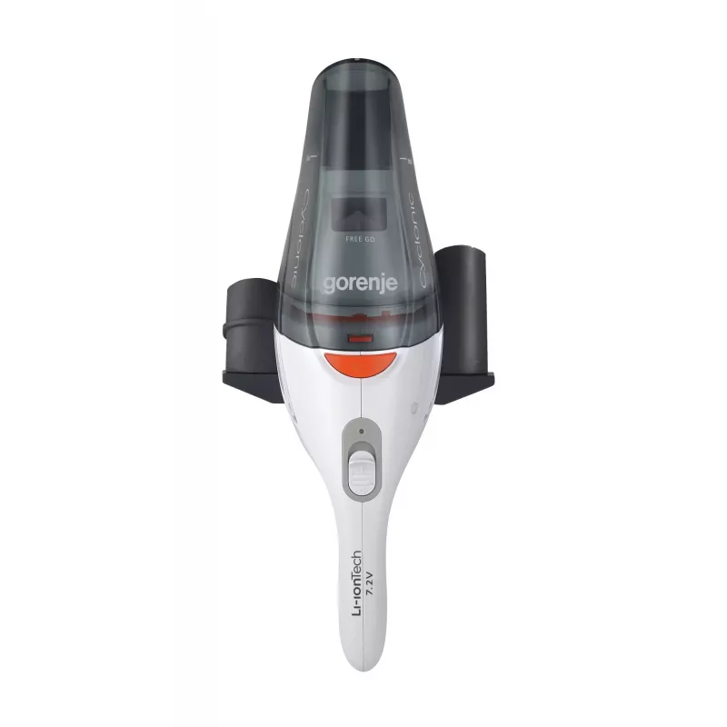 Gorenje MVC72FW Handstaubsauger Schwarz, Weiß Beutellos