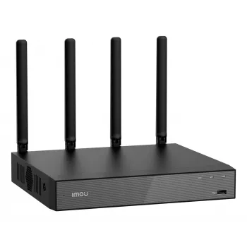 Netzwerk-Videorecorder IMOU N110W — 10-Kanal-NVR, max. 2592×1944, Dualband-WLAN, 16 TB SATA-Speicher, Gigabit-Ethernet, Schwarz