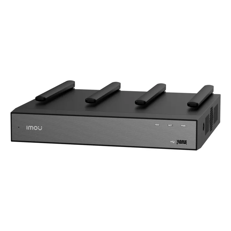 Netzwerk-Videorecorder IMOU N110W - 10-Kanal-Wi-Fi-6-NVR, max. 2592x1944, Dualband-WLAN, SATA-Festplatte bis 16 TB, 10/100-Ethernet, schwarz