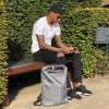 Backpack XDDESIGN Urban Lite — geeignet für Bildschirme bis 12,9 Zoll, 415×145×610 mm, Schwarz/Grau