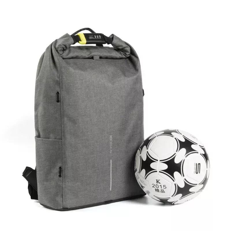Backpack XDDESIGN Urban Lite — geeignet für Bildschirme bis 12,9 Zoll, 415×145×610 mm, Schwarz/Grau