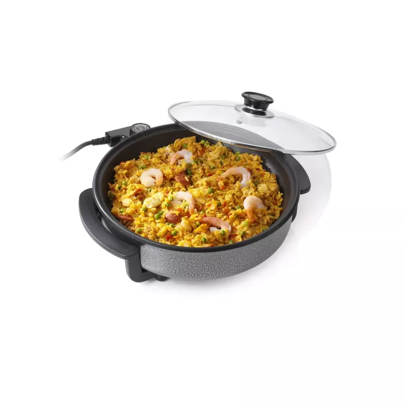 Grillpfanne Tristar PZ-2963 Multifunktional Rund Schwarz 30 cm