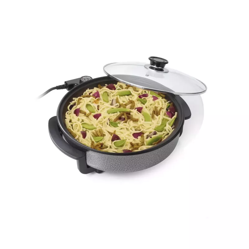 Grillpfanne Tristar PZ-2963 Multifunktional Rund Schwarz 30 cm