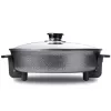Grillpfanne Tristar PZ-2963 Multifunktional Rund Schwarz 30 cm