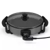 Grillpfanne Tristar PZ-2963 Multifunktional Rund Schwarz 30 cm