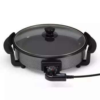 Grillpfanne Tristar PZ-2963 Multifunktional Rund Schwarz 30 cm