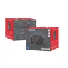 Lautsprecherset GENESIS Helium 610BT 2.1, 60 W RMS, Bluetooth, kabelgebunden, rot/schwarz, kompakter Subwoofer
