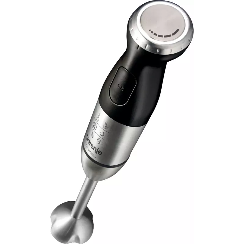 Gorenje HBC807QB 0,5 L Handmixer 800 W Schwarz, Edelstahl