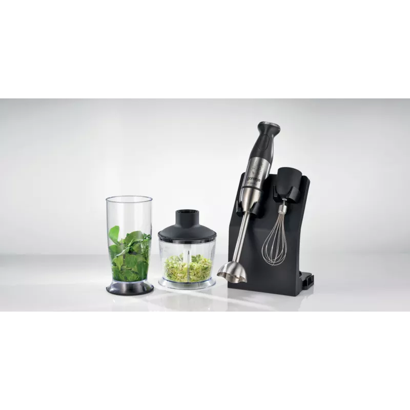 Gorenje HBC807QB 0,5 L Handmixer 800 W Schwarz, Edelstahl