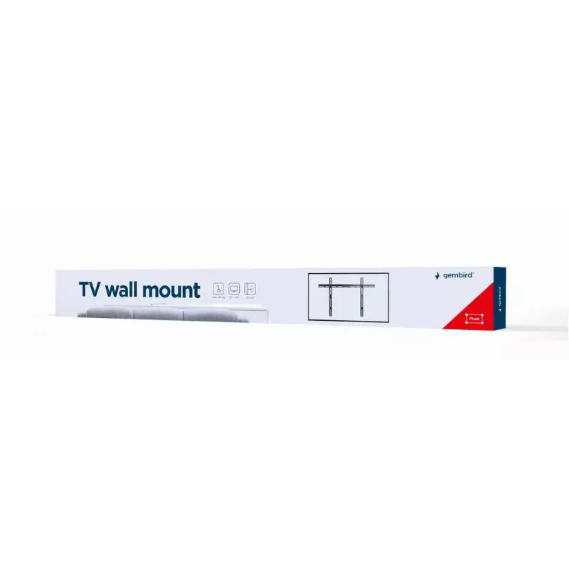 TV-Halterung Gembird WM-70F-02 Schwarz 70 Zoll 40 kg Kapazität