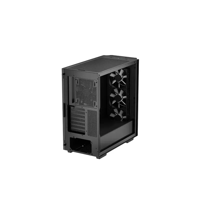 Mid-Tower-Computergehäuse DeepCool CG540 – Schwarz, ATX-Unterstützung, geräumiger Innenraum, optimierter Luftstrom