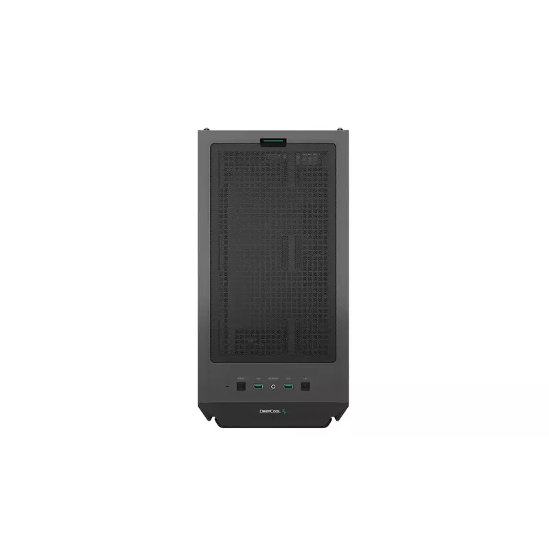Mid-Tower-Computergehäuse DeepCool CG540 – Schwarz, ATX-Unterstützung, geräumiger Innenraum, optimierter Luftstrom