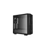 Mid-Tower-Computergehäuse DeepCool CG540 – Schwarz, ATX-Unterstützung, geräumiger Innenraum, optimierter Luftstrom