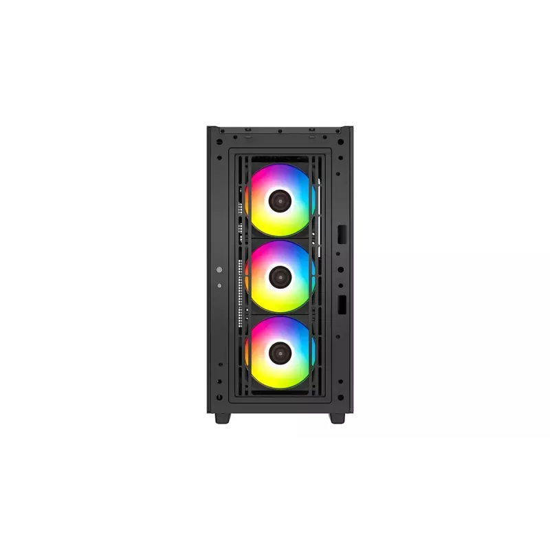 Mid-Tower-Computergehäuse DeepCool CG540 – Schwarz, ATX-Unterstützung, geräumiger Innenraum, optimierter Luftstrom