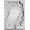 Gorenje Torktumlare DHNE82 BK040, Freistehend, Frontlader, Wärmepumpe, Weiß, Tasten, Drehregler, Rechts