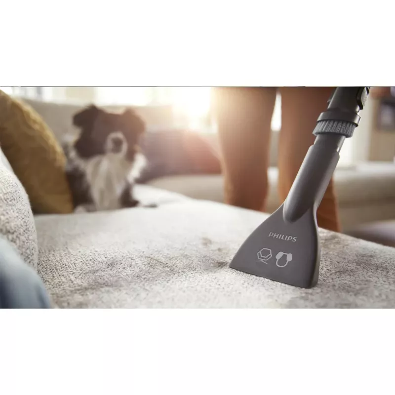Bodenstaubsauger Philips 5000 Serie XD5123/10 — 900 W, 4 L Staubbeutel, HEPA- & Mikrofilter, für Hartböden und Teppiche