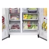Side-by-Side-Kühlschrank LG GSGV81PYLL, 635 L Gesamtvolumen, Kühlteil 416 L, Gefrierteil 219 L, Metallic-Silber
