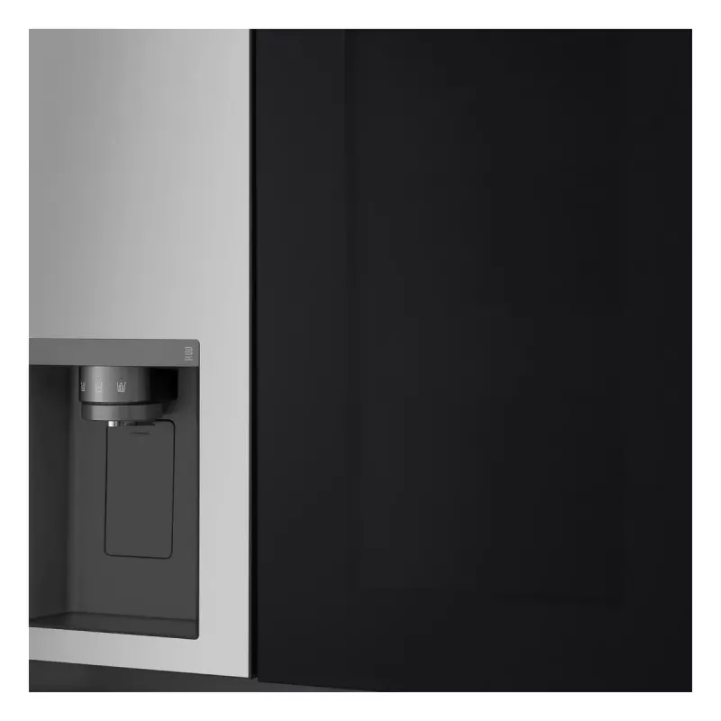 Side-by-Side-Kühlschrank LG GSGV81PYLL, 635 L Gesamtvolumen, Kühlteil 416 L, Gefrierteil 219 L, Metallic-Silber