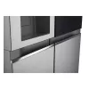 Side-by-Side-Kühlschrank LG GSGV81PYLL, 635 L Gesamtvolumen, Kühlteil 416 L, Gefrierteil 219 L, Metallic-Silber