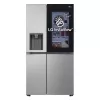 Side-by-Side-Kühlschrank LG GSGV81PYLL, 635 L Gesamtvolumen, Kühlteil 416 L, Gefrierteil 219 L, Metallic-Silber