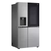 Side-by-Side-Kühlschrank LG GSGV81PYLL, 635 L Gesamtvolumen, Kühlteil 416 L, Gefrierteil 219 L, Metallic-Silber