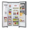 Side-by-Side-Kühlschrank LG GSGV81PYLL, 635 L Gesamtvolumen, Kühlteil 416 L, Gefrierteil 219 L, Metallic-Silber