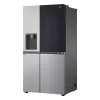 Side-by-Side-Kühlschrank LG GSGV81PYLL, 635 L Gesamtvolumen, Kühlteil 416 L, Gefrierteil 219 L, Metallic-Silber