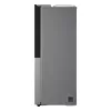 Side-by-Side-Kühlschrank LG GSGV81PYLL, 635 L Gesamtvolumen, Kühlteil 416 L, Gefrierteil 219 L, Metallic-Silber
