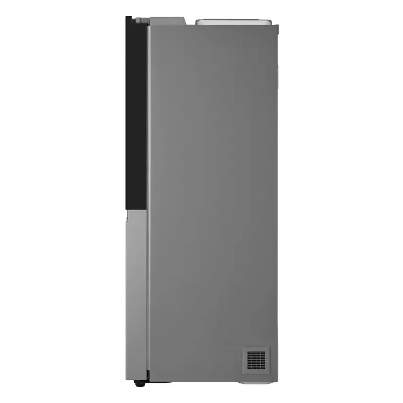 Side-by-Side-Kühlschrank LG GSGV81PYLL, 635 L Gesamtvolumen, Kühlteil 416 L, Gefrierteil 219 L, Metallic-Silber