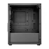 FSP S110-B Gehäuse Mini-Tower mITX, mATX Schwarz, Small Form Factor (SFF), PC, Schwarz, micro ATX, Mini-ITX, Mesh, Metall, 16 cm