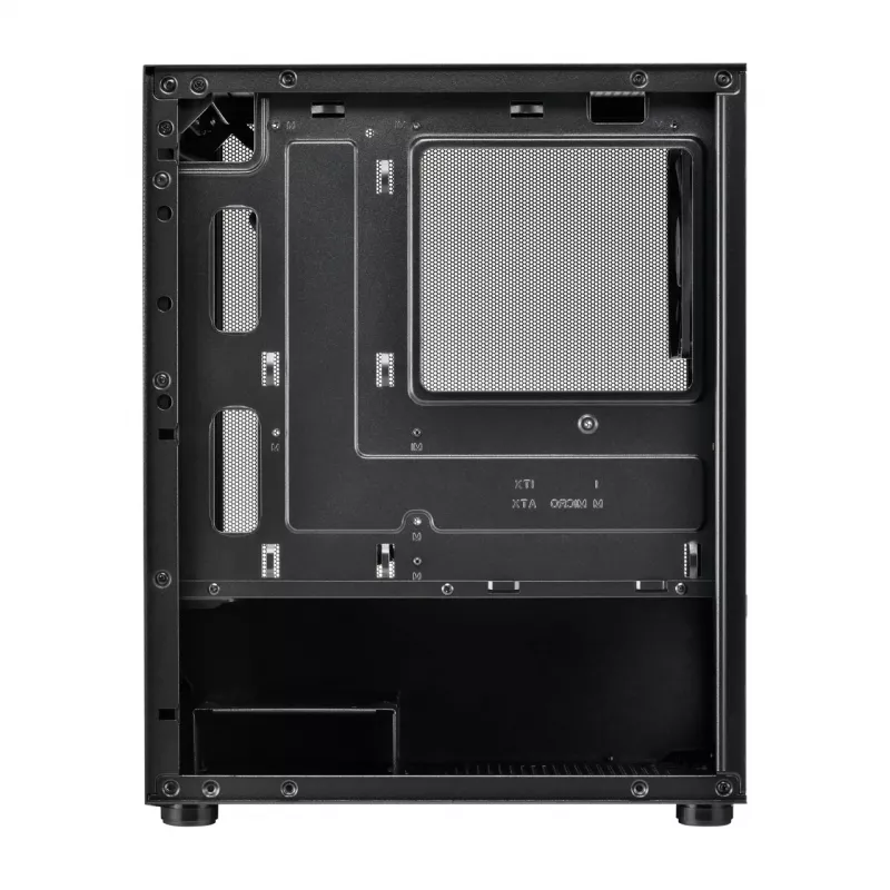 FSP S110-B Gehäuse Mini-Tower mITX, mATX Schwarz, Small Form Factor (SFF), PC, Schwarz, micro ATX, Mini-ITX, Mesh, Metall, 16 cm