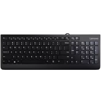 Lenovo 300 Tastatur Universal USB QWERTY US English Schwarz