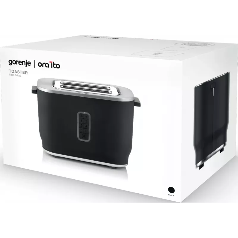 Gorenje T800ORAB 6 2 Scheiben 800 W Schwarz