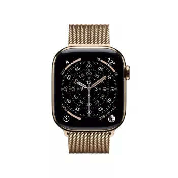 Smartwatch Apple Watch Series 11 GPS + Cellular 42mm Gold Titan-Gehäuse