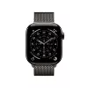 Smartwatch Apple Watch Series 11 GPS + Cellular 42mm Slate Titan-Gehäuse mit Slate Milanese Loop, 64 GB, OLED, 374x446 px