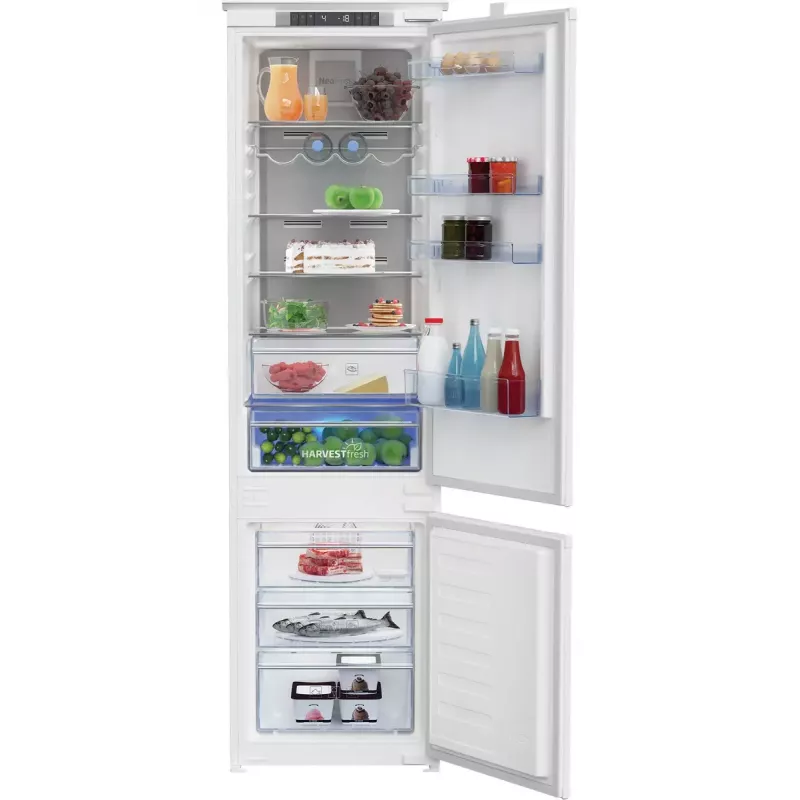Beko BCNA306E42SN Kühl-Gefrierkombination Einbau 284 L Weiß