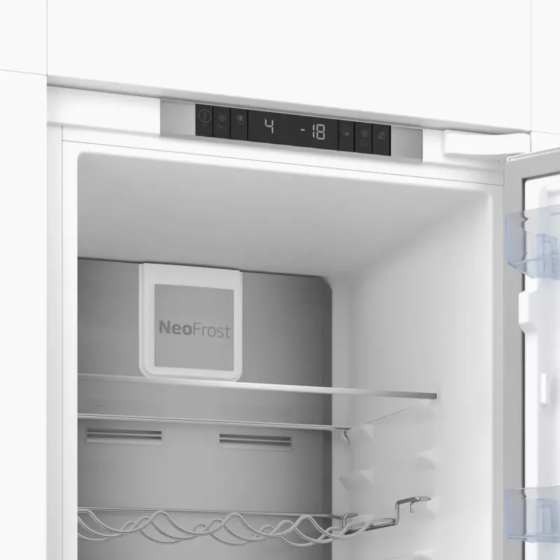 Beko BCNA306E42SN Kühl-Gefrierkombination Einbau 284 L Weiß