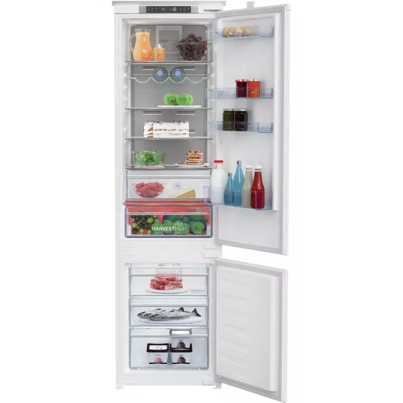 Beko BCNA306E42SN Kühl-Gefrierkombination Einbau 284 L Weiß
