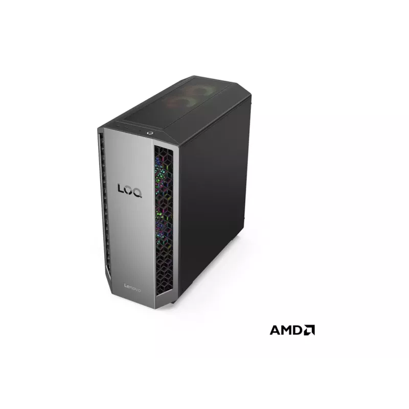 Desktop-Tower Lenovo LOQ 26ADR10 – AMD Ryzen 7 8745HX, 32 GB DDR5 (2x16GB), 1000 GB, NVIDIA GeForce RTX 5070, Windows 11 Home