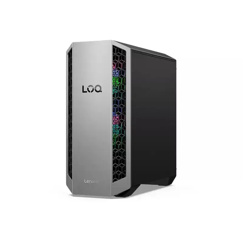 Desktop-Tower Lenovo LOQ 26ADR10 – AMD Ryzen 7 8745HX, 32 GB DDR5 (2x16GB), 1000 GB, NVIDIA GeForce RTX 5070, Windows 11 Home
