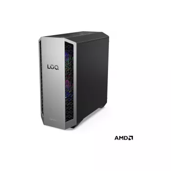 Desktop-Tower Lenovo LOQ 26ADR10 – AMD Ryzen 7 8745HX, 32 GB DDR5 (2x16GB), 1000 GB, NVIDIA GeForce RTX 5070, Windows 11 Home